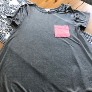 Small Grey LuLaRoe Carly